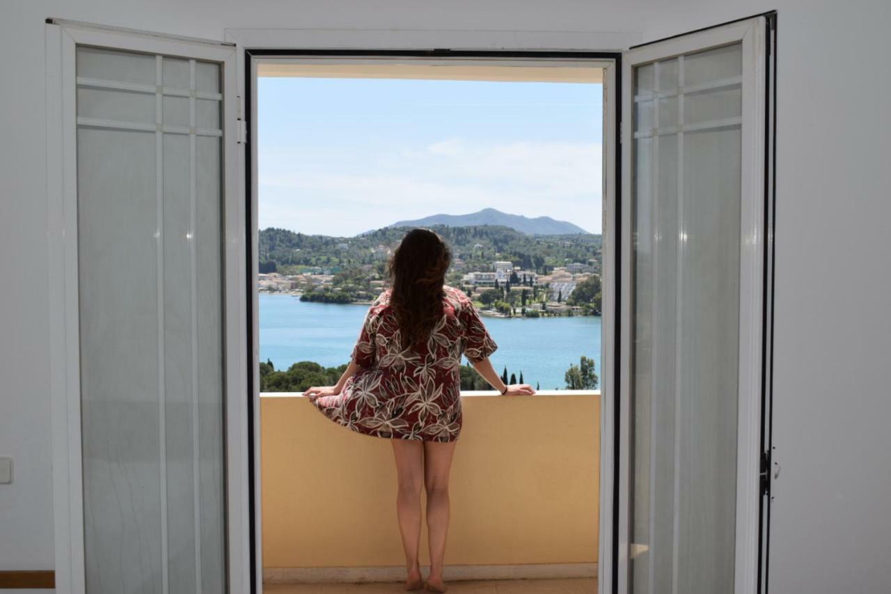 Elite Corfu Sea View Rooms Limni  ภายนอก รูปภาพ