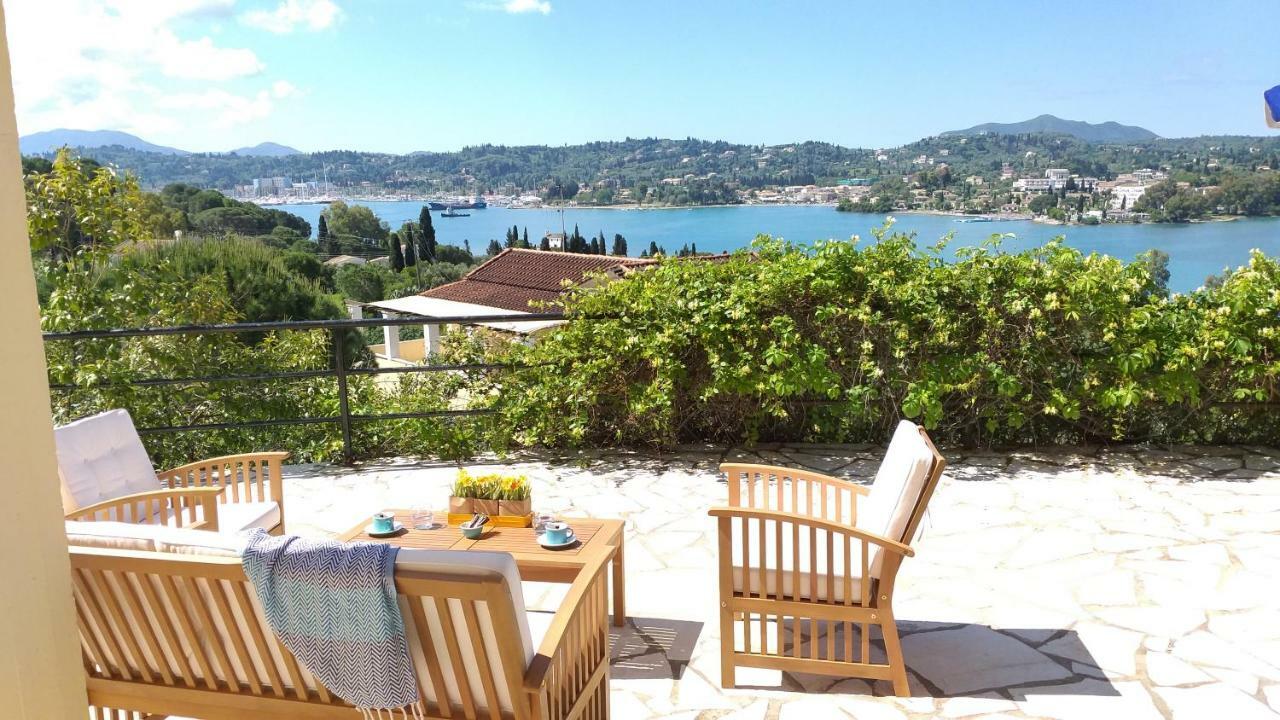 Elite Corfu Sea View Rooms Limni  ภายนอก รูปภาพ