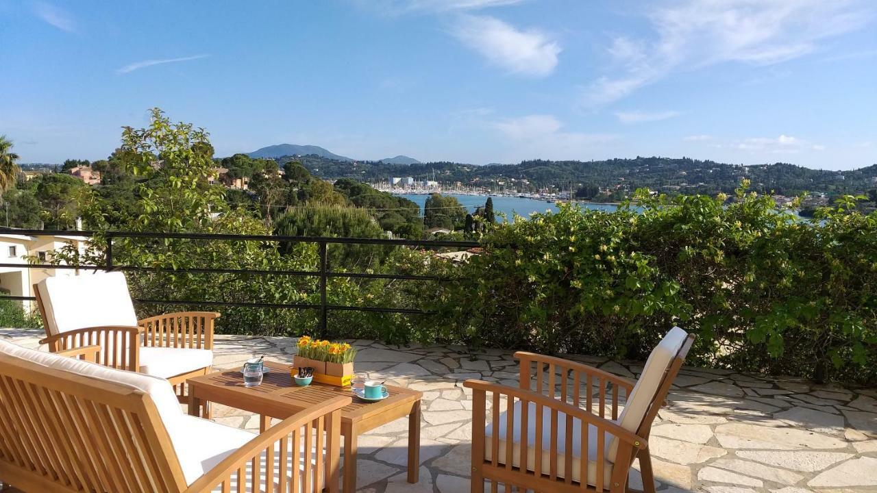 Elite Corfu Sea View Rooms Limni  ภายนอก รูปภาพ